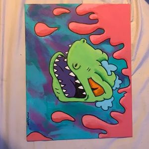Rugrats (reptor) painting
